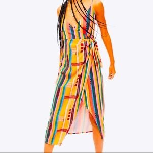 Urban Outfitters Flashing Lights Midi Wrap Dress
XS